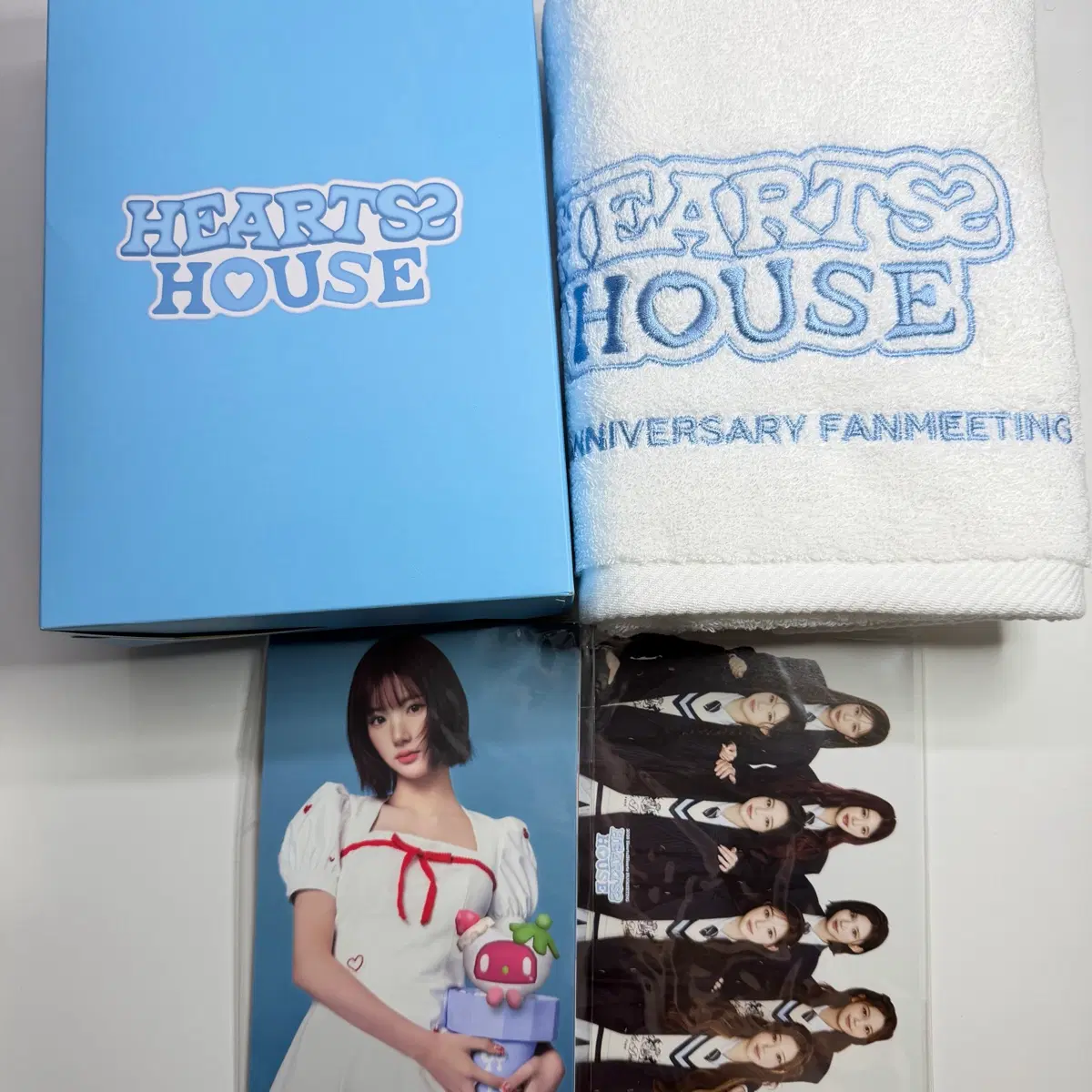하츠투하츠 팬미팅 입장 키트 기프트 + 하바회 엽서 판매합니다