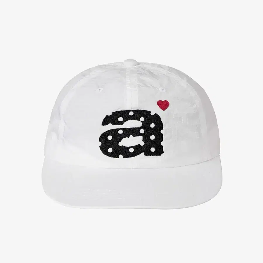 AEAE DOT SMALL LETTER NYLON CAP WHITE 캡 모자