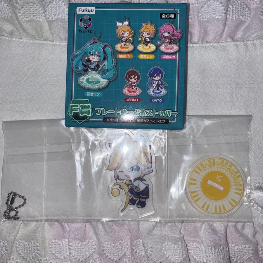 보컬로이드 보카로 후류 쿠지 F상 아크릴 카가미네 렌