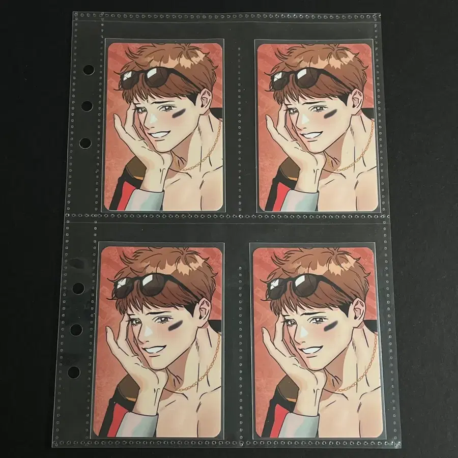 명태새끼 말려버려! 명태 컬렉션 포토카드 포카 4장 일괄