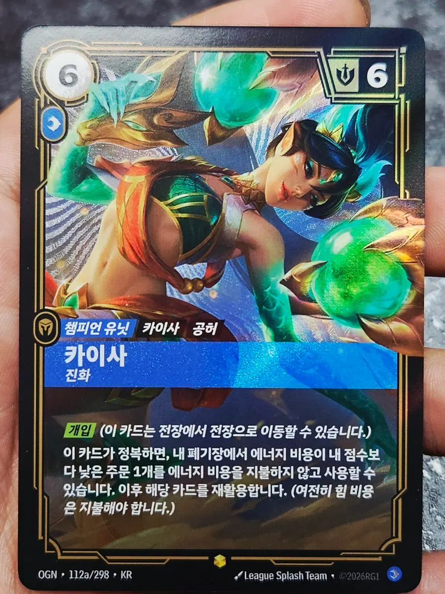 리프트바운드 카이사 진화