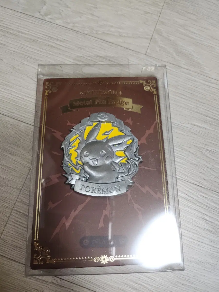 피카츄 앤티크 메탈 핀뱃지 ETERNAL ANTIQUE METAL