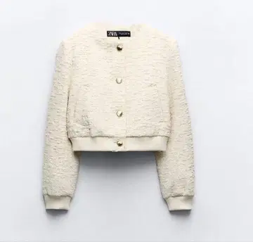 ZARA 텍스처 봄버 자켓 L