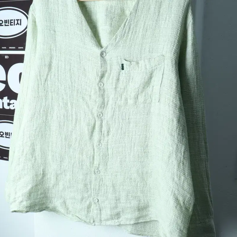 (F) 필로비스놑 집업 바람막이 점퍼자켓 린넨 마 100-H39719