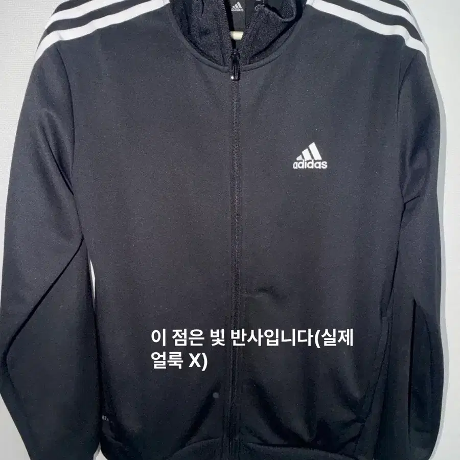 아디다스 삼선 트랙탑 블랙M(정품)