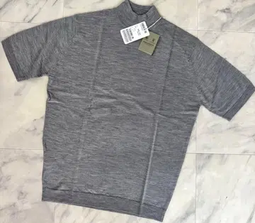 [ 미사용 새상품 ] JOHN SMEDLEY 반팔 모크넥 니트 | S4700 S