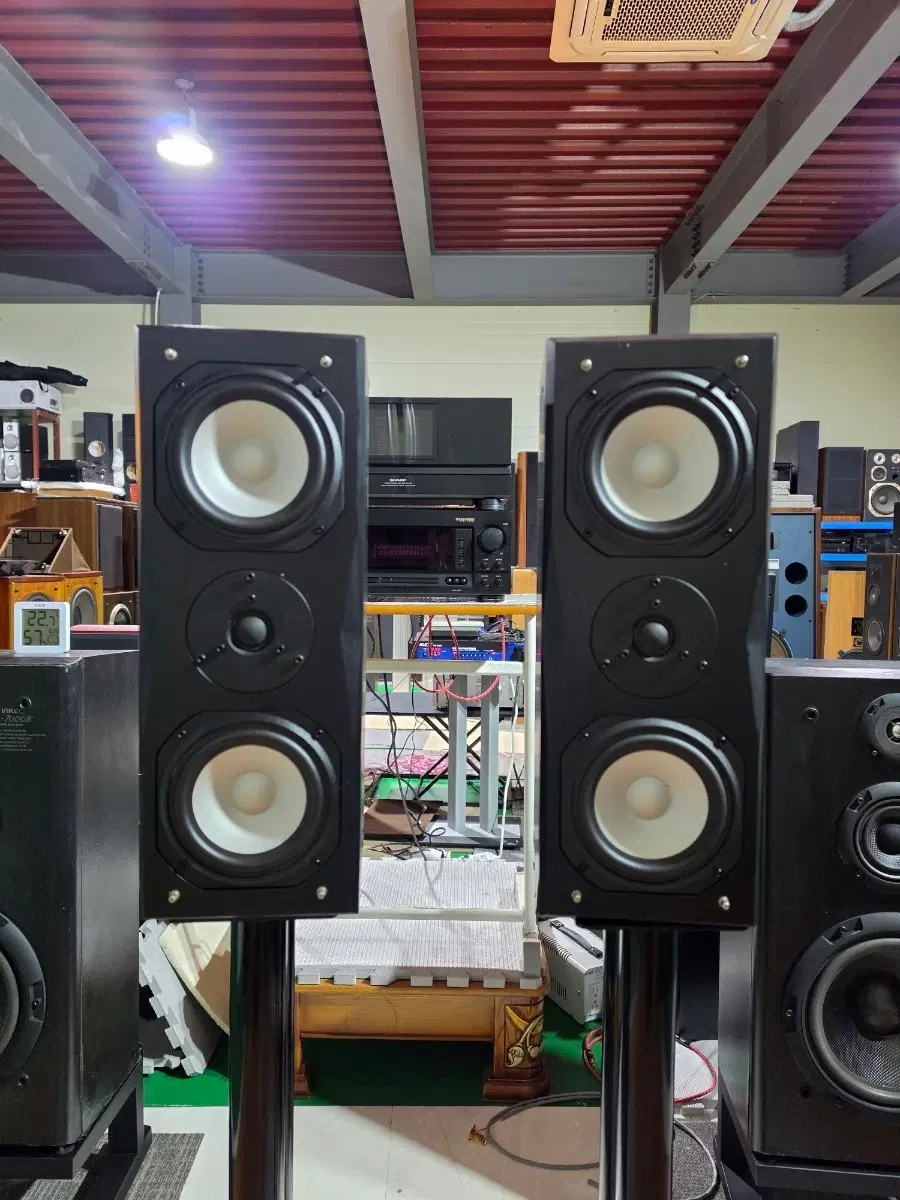 국산 KODA SL-600CS 중형 센터스피커 2개 출력 120W