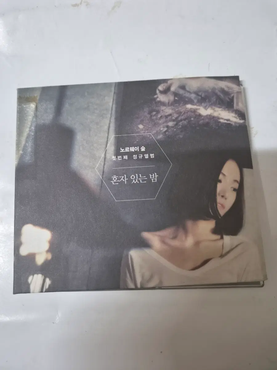 노르웨이숲 첫 번째 정규앨범 혼자 있는 밤 cd 입니다 깨끗합니다