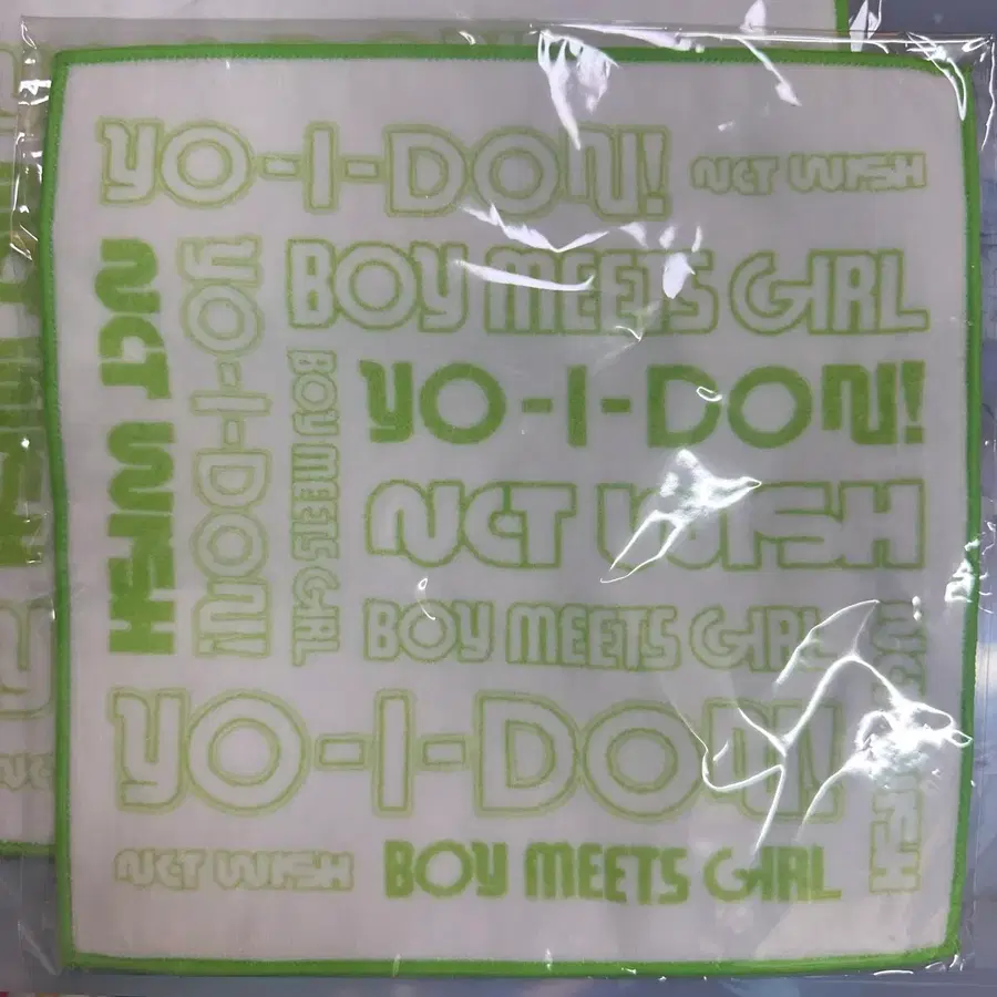 엔시티위시 재희 요이돈 보밋걸 핸드타올 양도 YO-I-DON BOY MEETS GIRL 손수건 무모샵 특전
