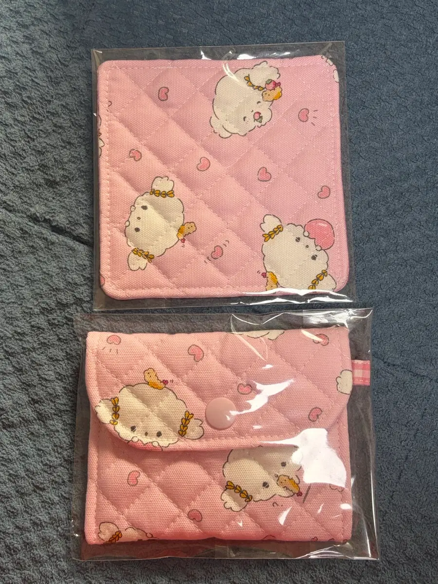 코기뮹 지갑 파우치 코스터