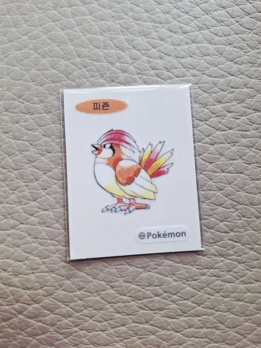 포켓몬 띠부씰 피죤 스티커
