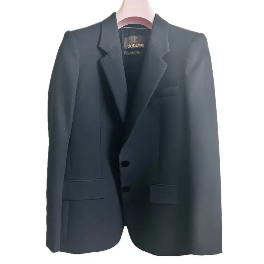 로베르토 카발리 Roberto Cavalli Made in Italy 블랙 자켓 40