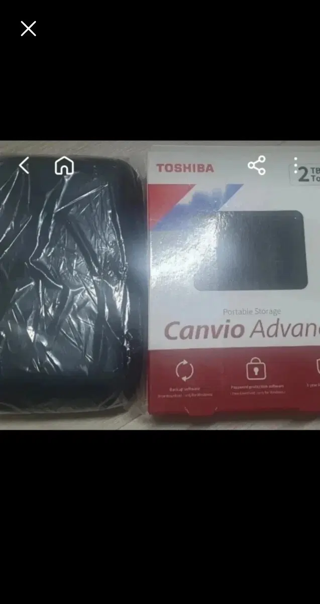 도시바 외장하드 Canvio Advance 2TB
