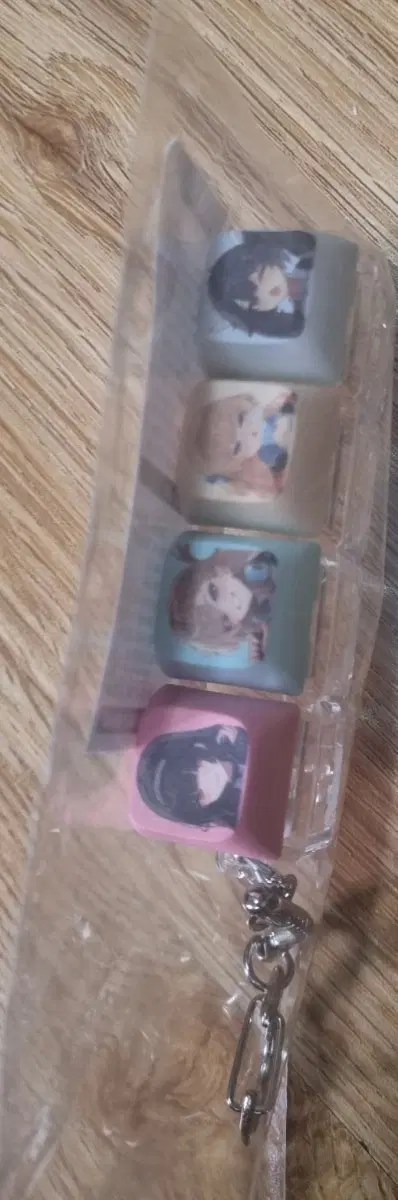 명조 GS25 키캡 키링