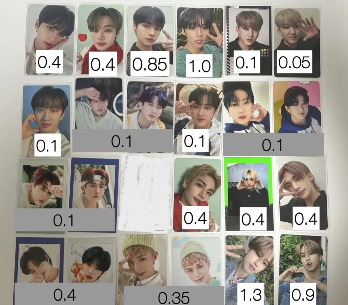 스트레이키즈 포토카드