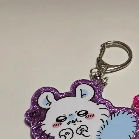 치이카와 먼작귀 라메 반짝이 모몽가 아크릴 키링