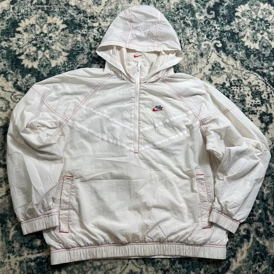 Nike 나이크 후드 세일 스티치 아노락 집업 XL