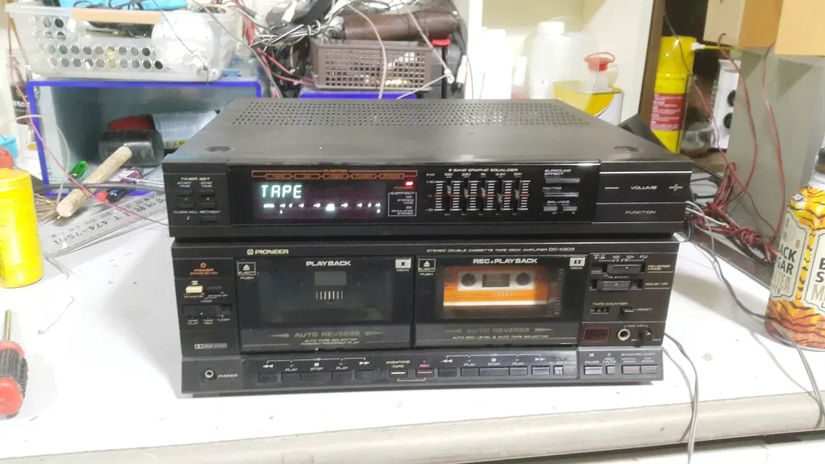 중고 파이오니아 DC-X303 뮤직센터