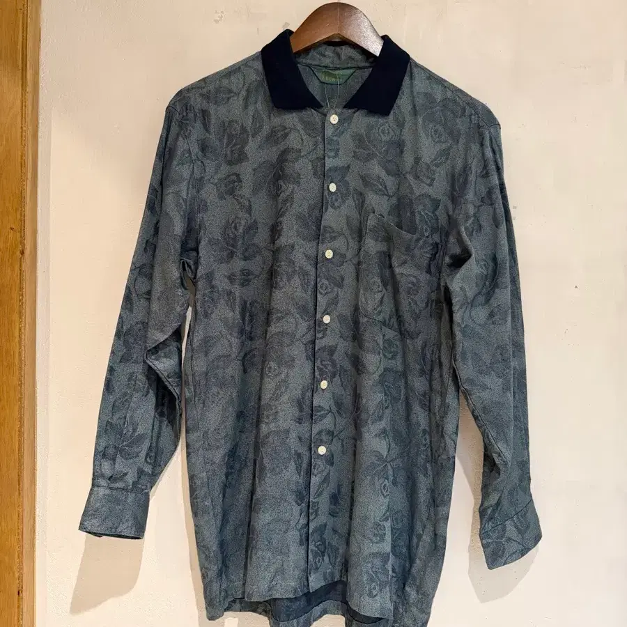 Japanese Vintage 아놀드파마 로즈패턴 셔츠