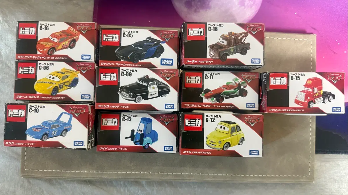 토미카 1:64 디즈니카 라이트닝 맥퀸 (일괄)