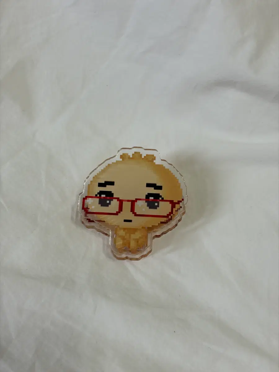 안경만두 집게 안경만두 아크릴 집게