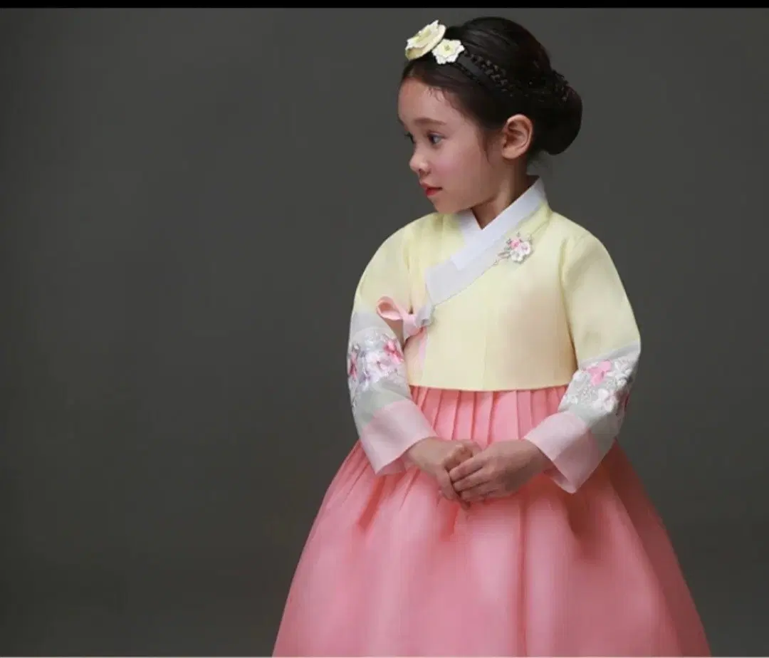새상품 여아한복 8호