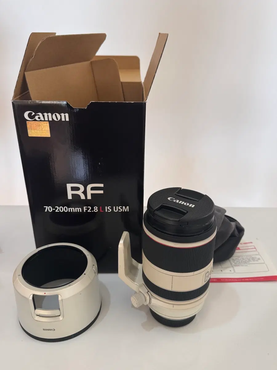 캐논 rf 70-200mm f2.8 L IS USM 렌즈 팝니다