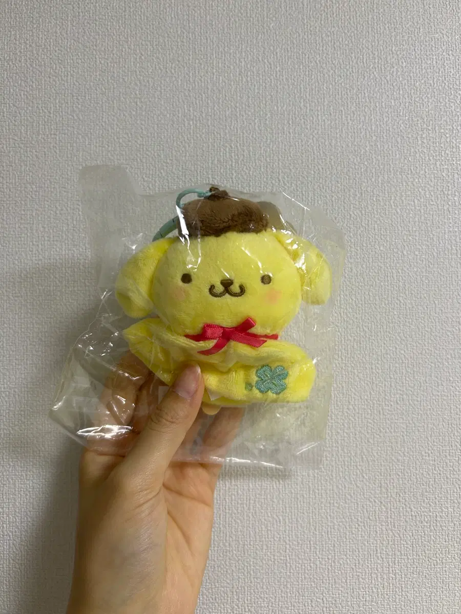 홍콩판 산리오 폼폼푸린 테루테루보즈 우산 마스코트 키링