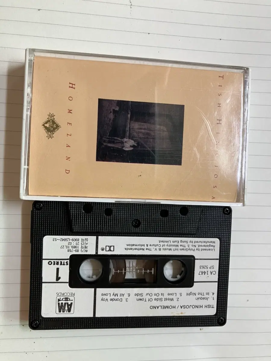 TISH HINOJOSA HOMELAND 카세트 테이프