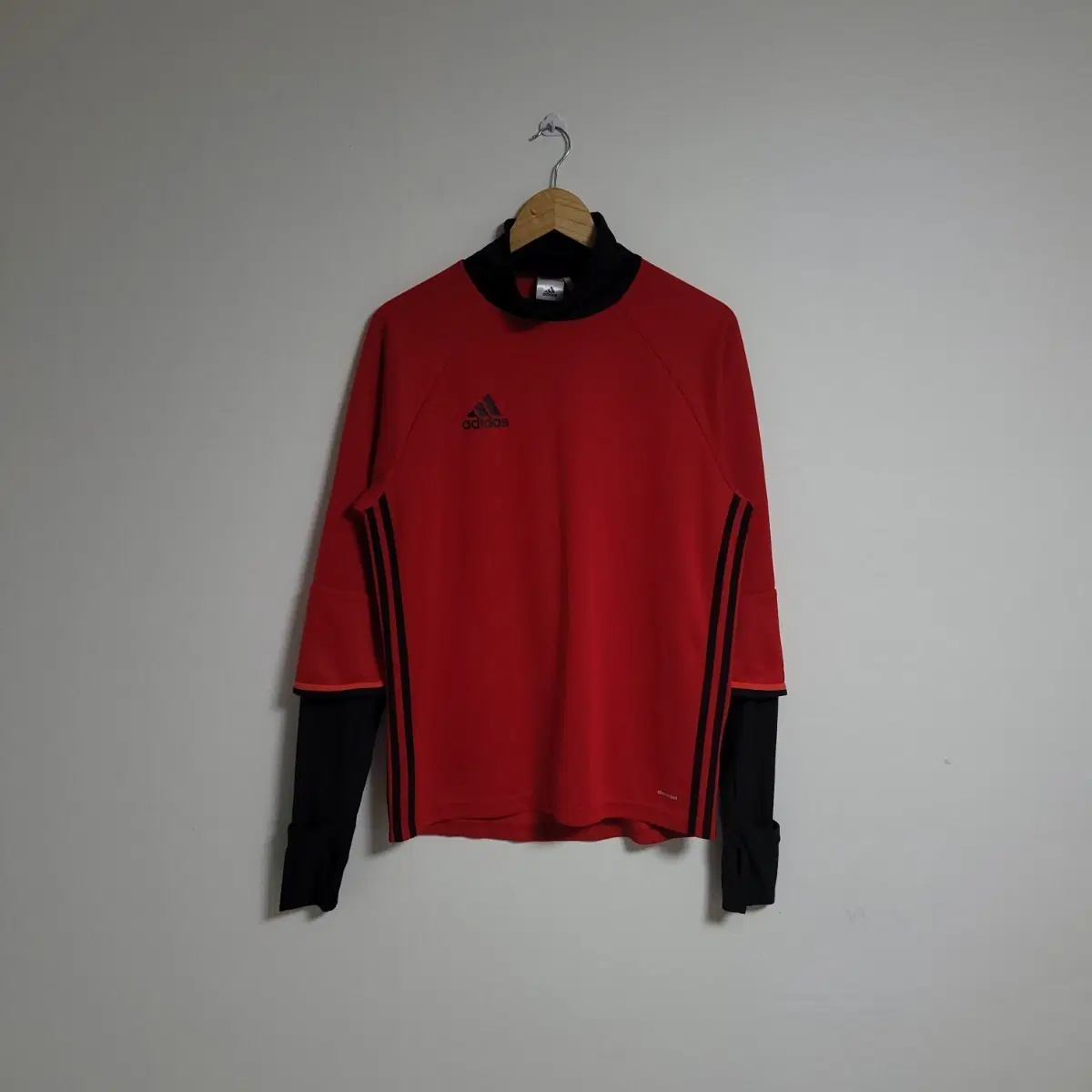 (105) ADIDAS 아디다스 콘디보 16 트레이닝 탑 롱슬리브 축구 티셔츠