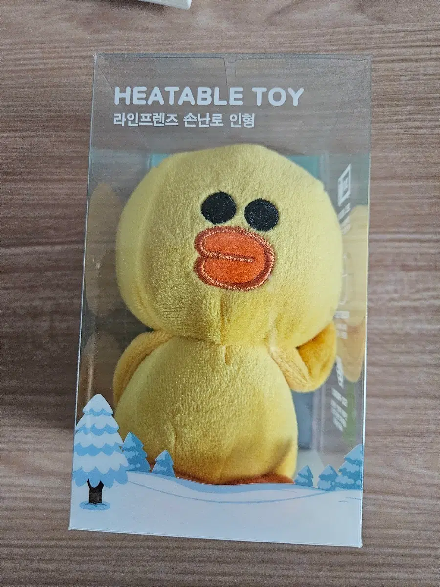 라인 프렌즈 손난로 인형