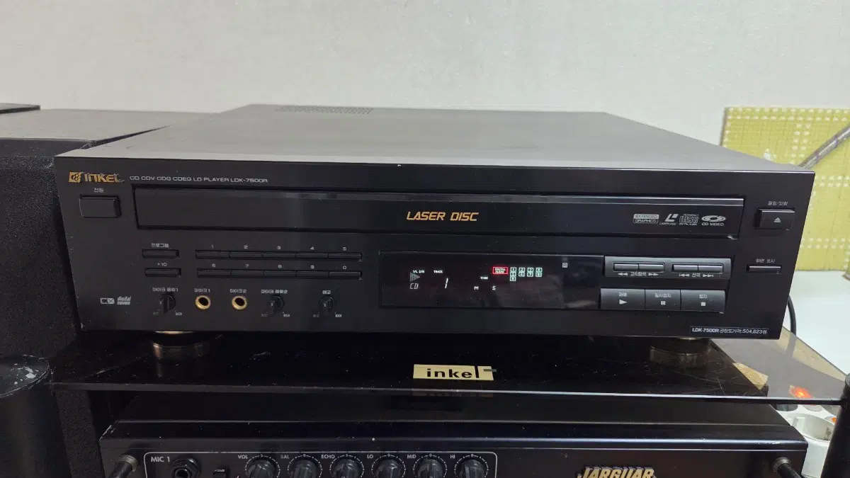 인켈 CD/LD 플레이어 LDK-7500R