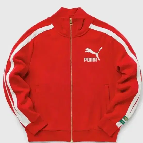 XL) puma rhuigi 루이지 푸마 트랙 탑 자켓 집업 저지 레드