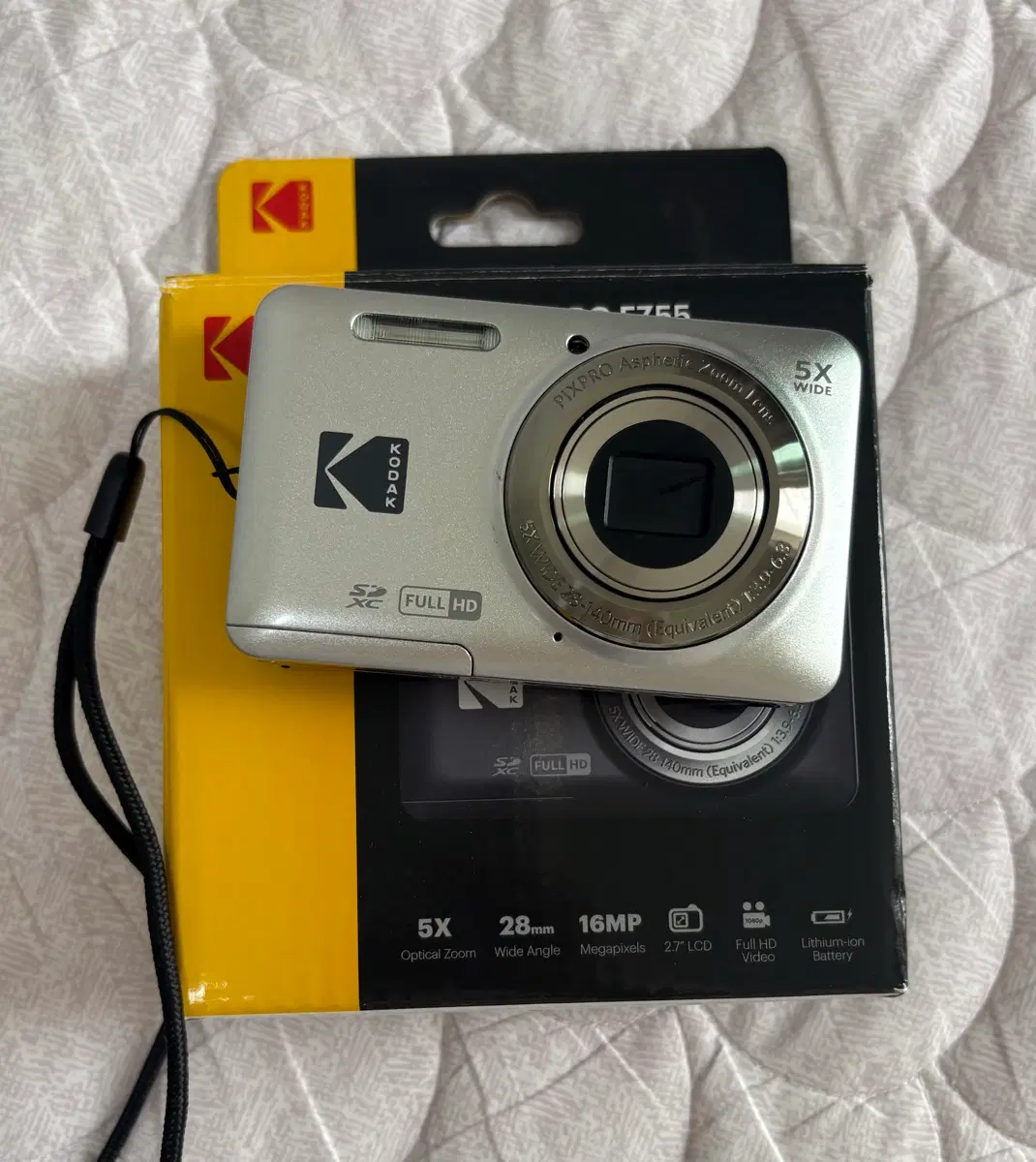 코닥 픽스프로 FZ55 디카 실버