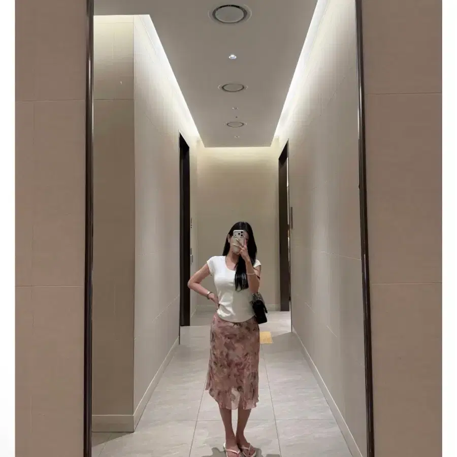 오브드조이 미디스커트 수입의류