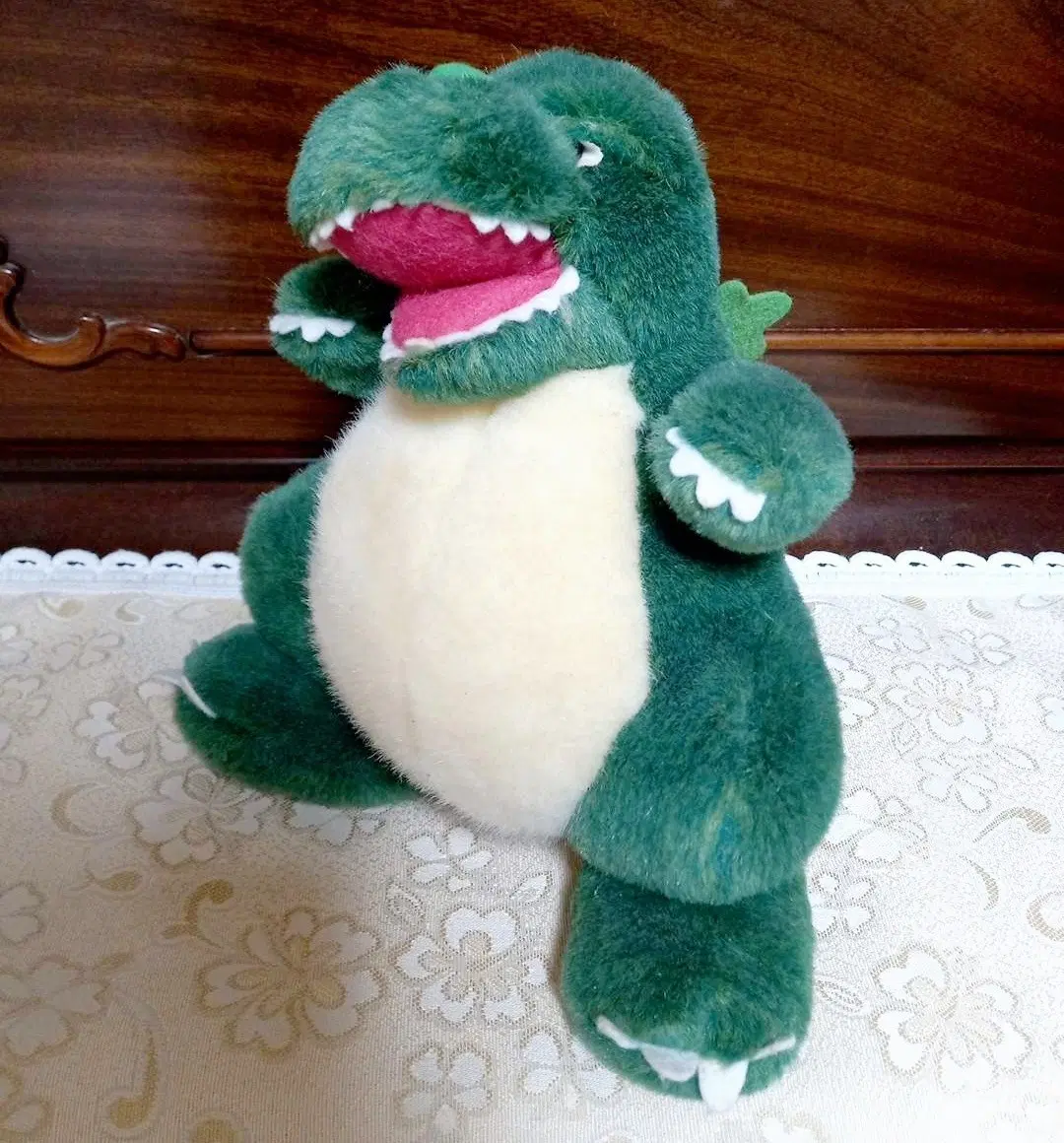 반다이 포효하는 고질라 빈티지 인형