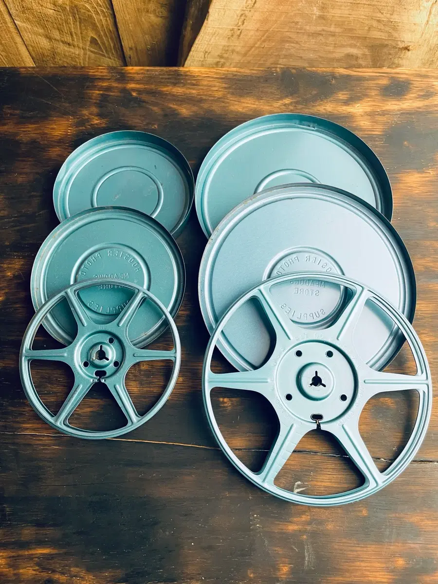 빈티지 필름 영사기 8mm 릴