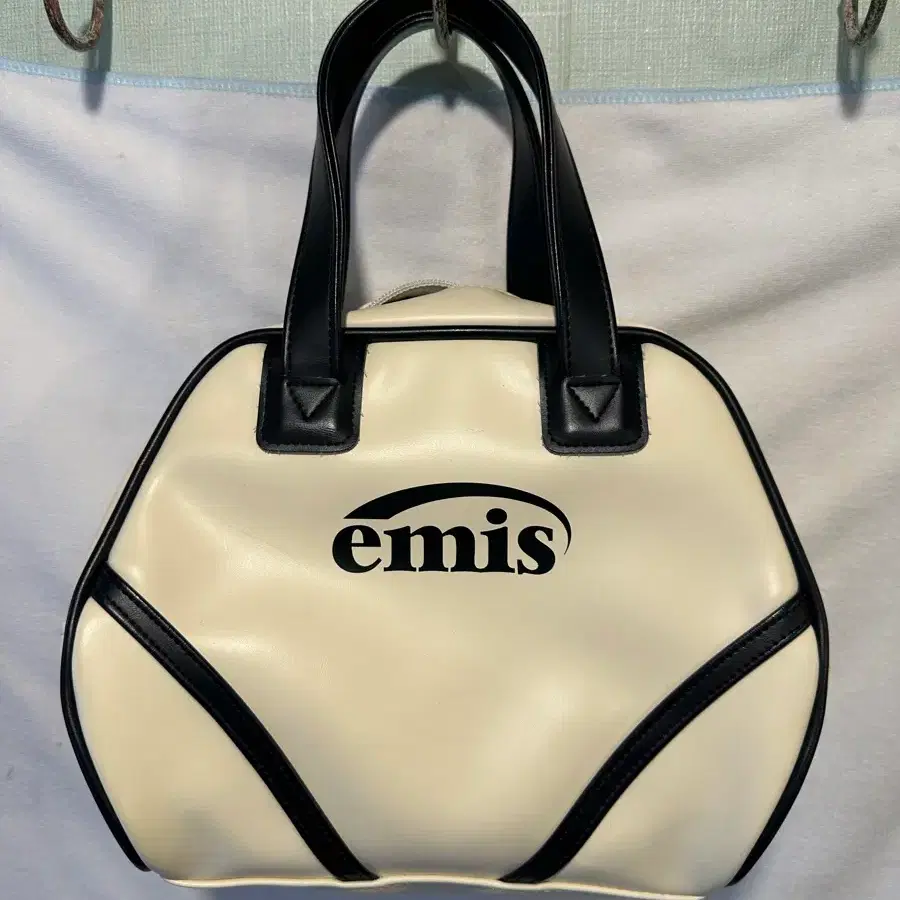 Emis 이미스 빈티지 토트백 아이보리