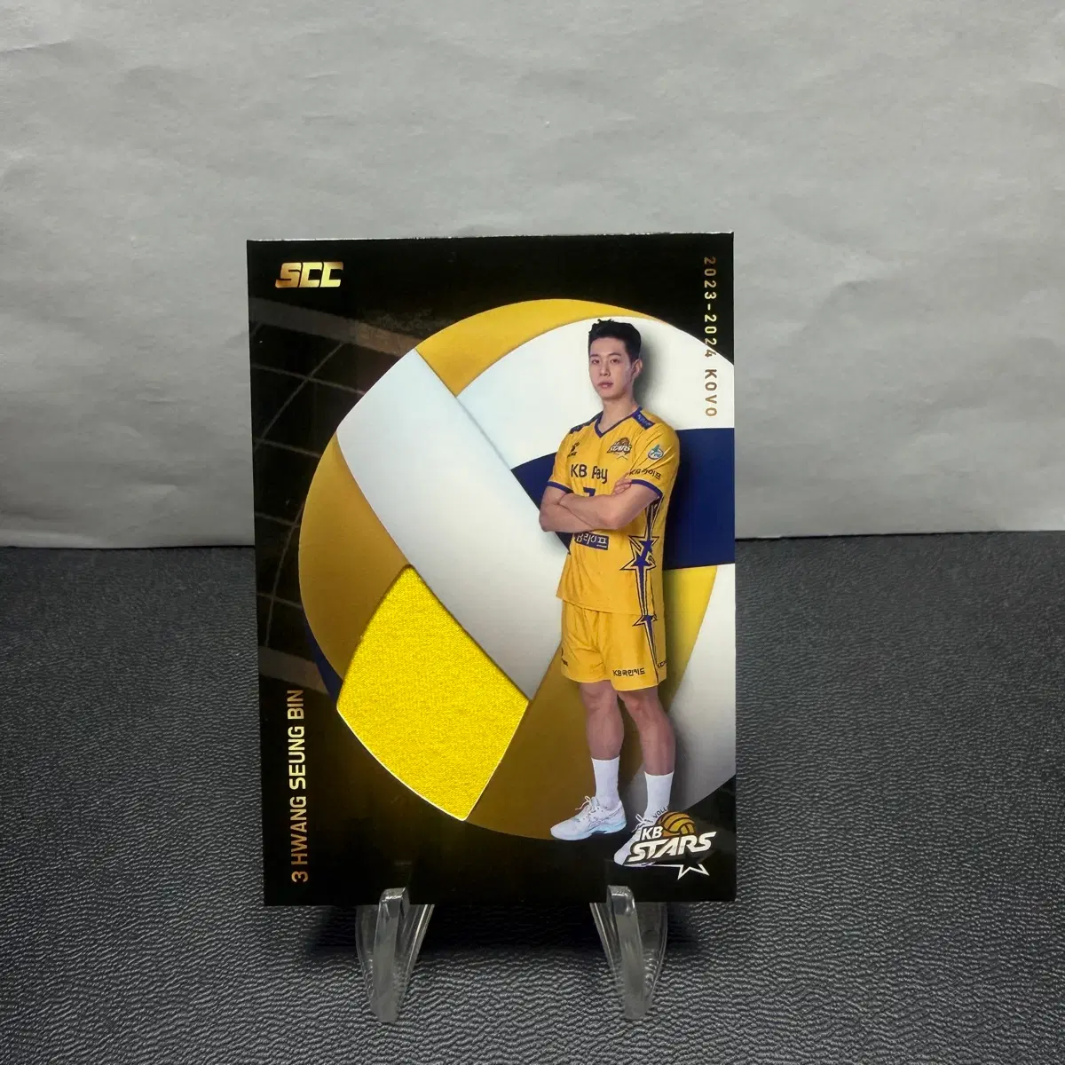 2023-24 SCC KOVO 카본 KB스타즈 황승빈 실착 유니폼 카드