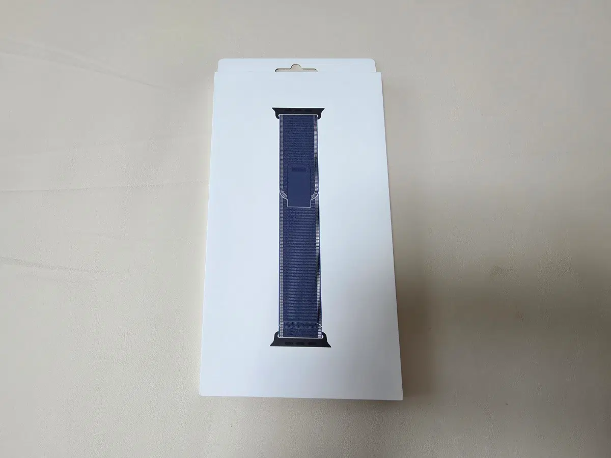 (미개봉)애플워치 트레일루프 49mm 블루/블랙티타늄 S/M