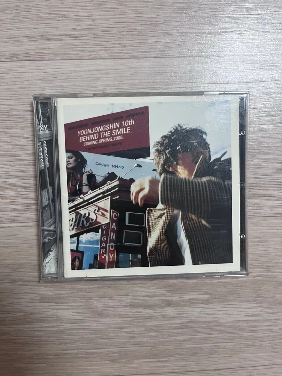 윤종신 10집 Behind The Smile CD