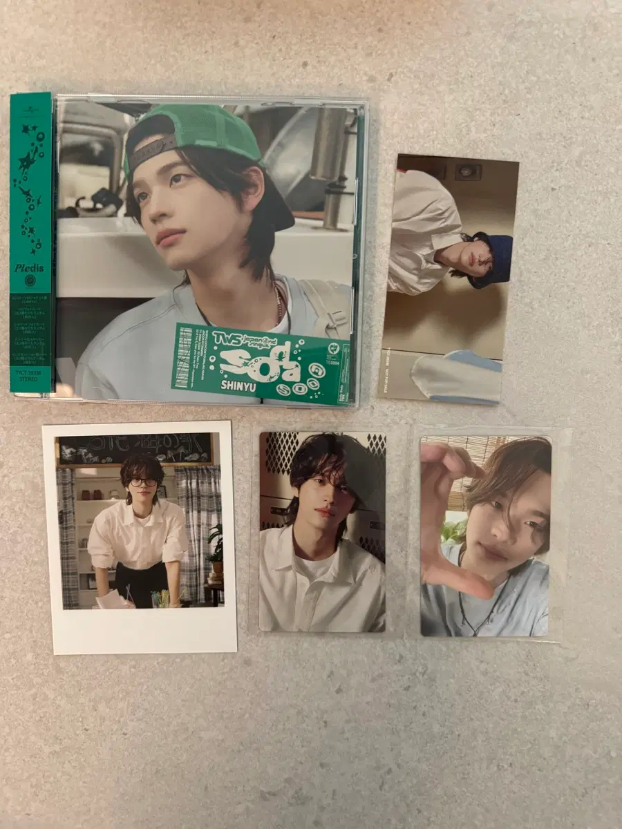 Japan 2nd Single SODA SODA Solo Jacket 신유