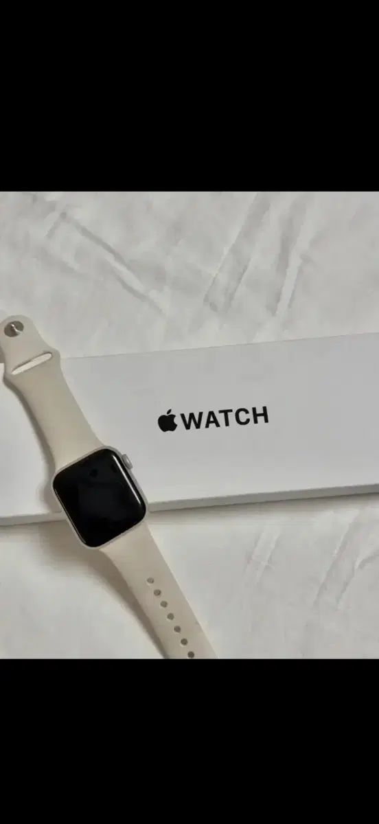 애플워치se2 41mm 스타라이트 gps