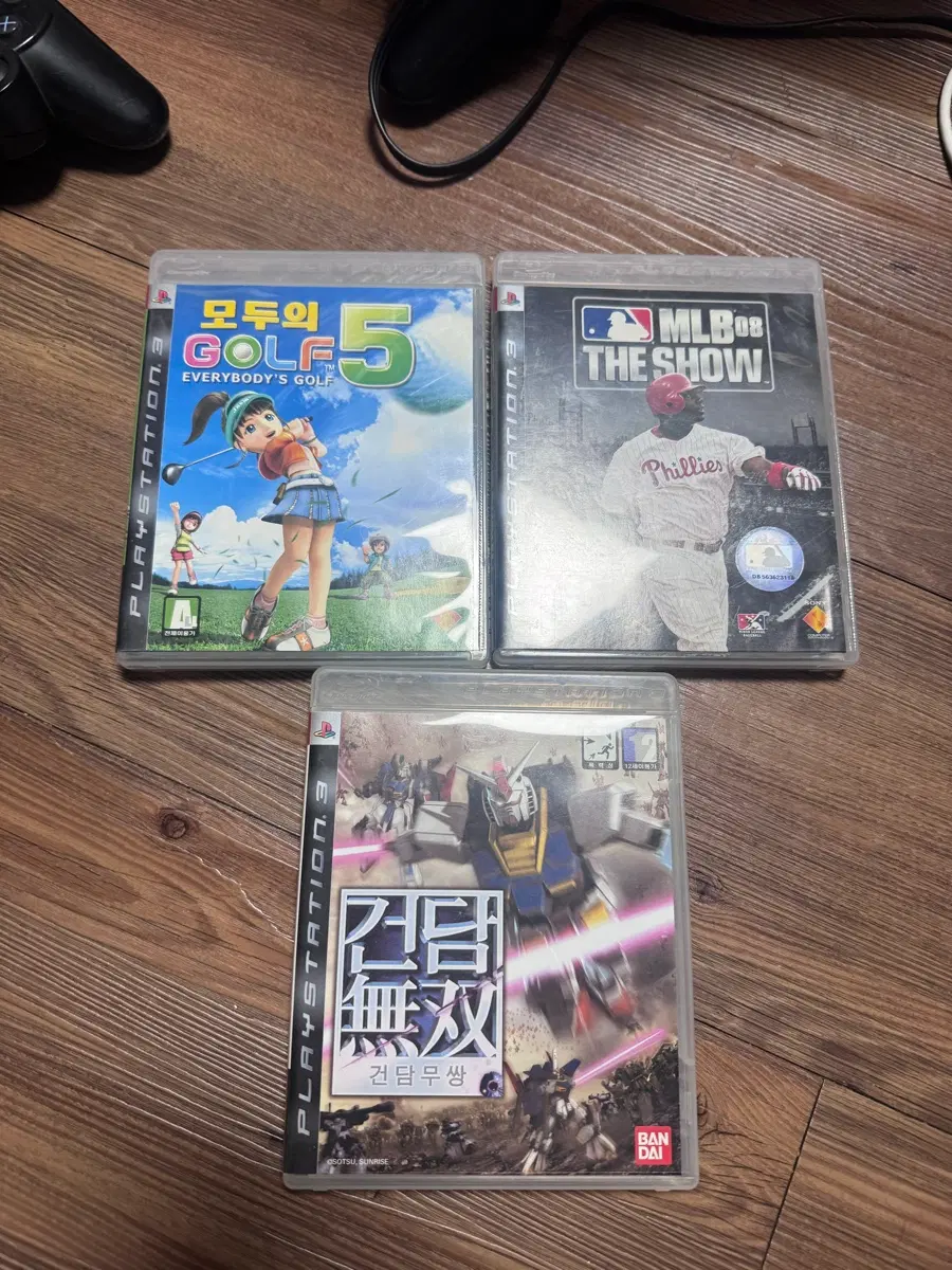 ps3 플스3 mlb 모두의골프 건담무쌍 일괄