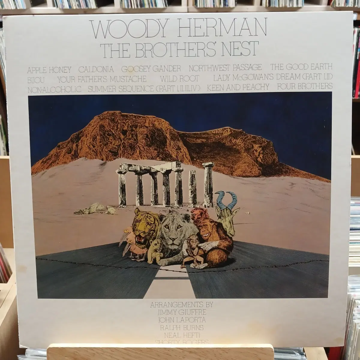 재즈 우디 허먼 앨범 The Brothers' Nest LP 할인
