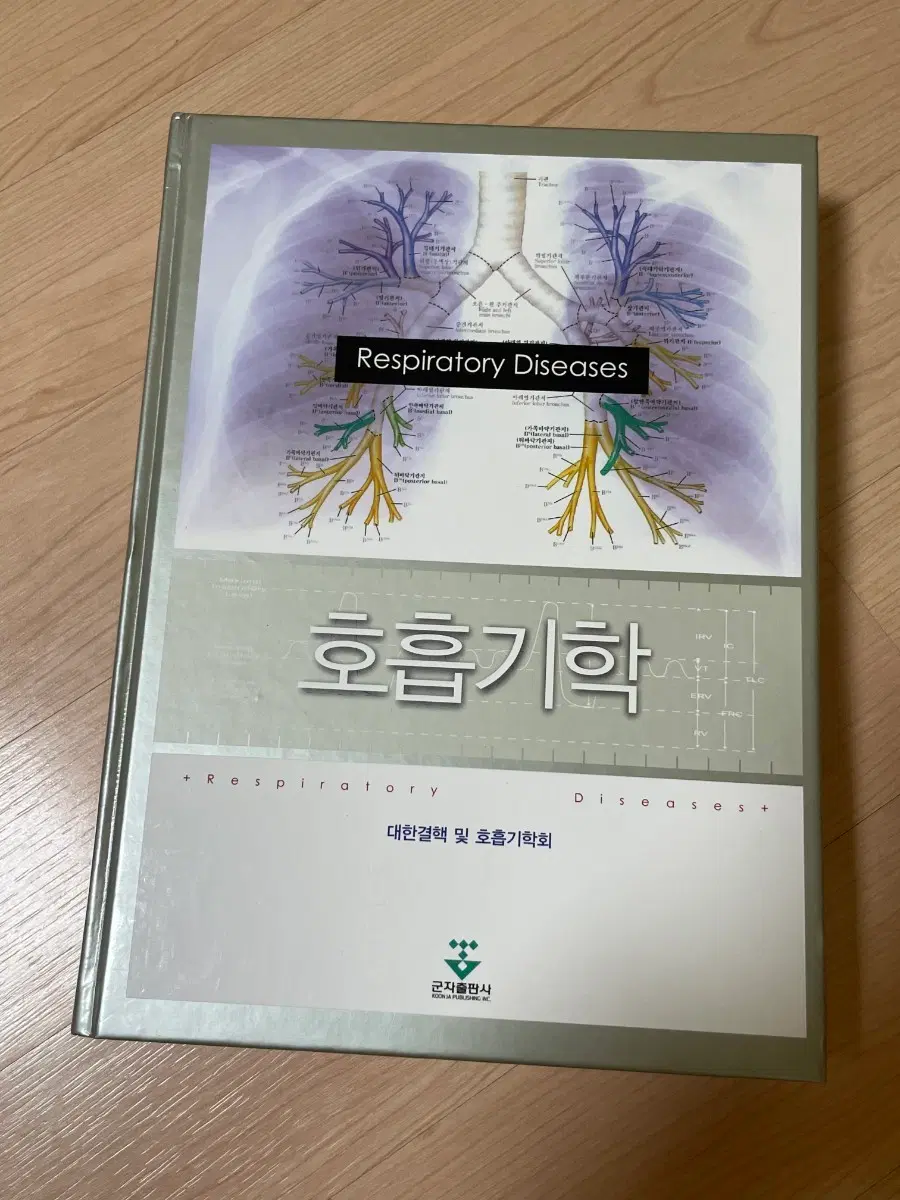 [의학서적/미사용]호흡기학 대한결핵 및 호흡기학회 군자출판사