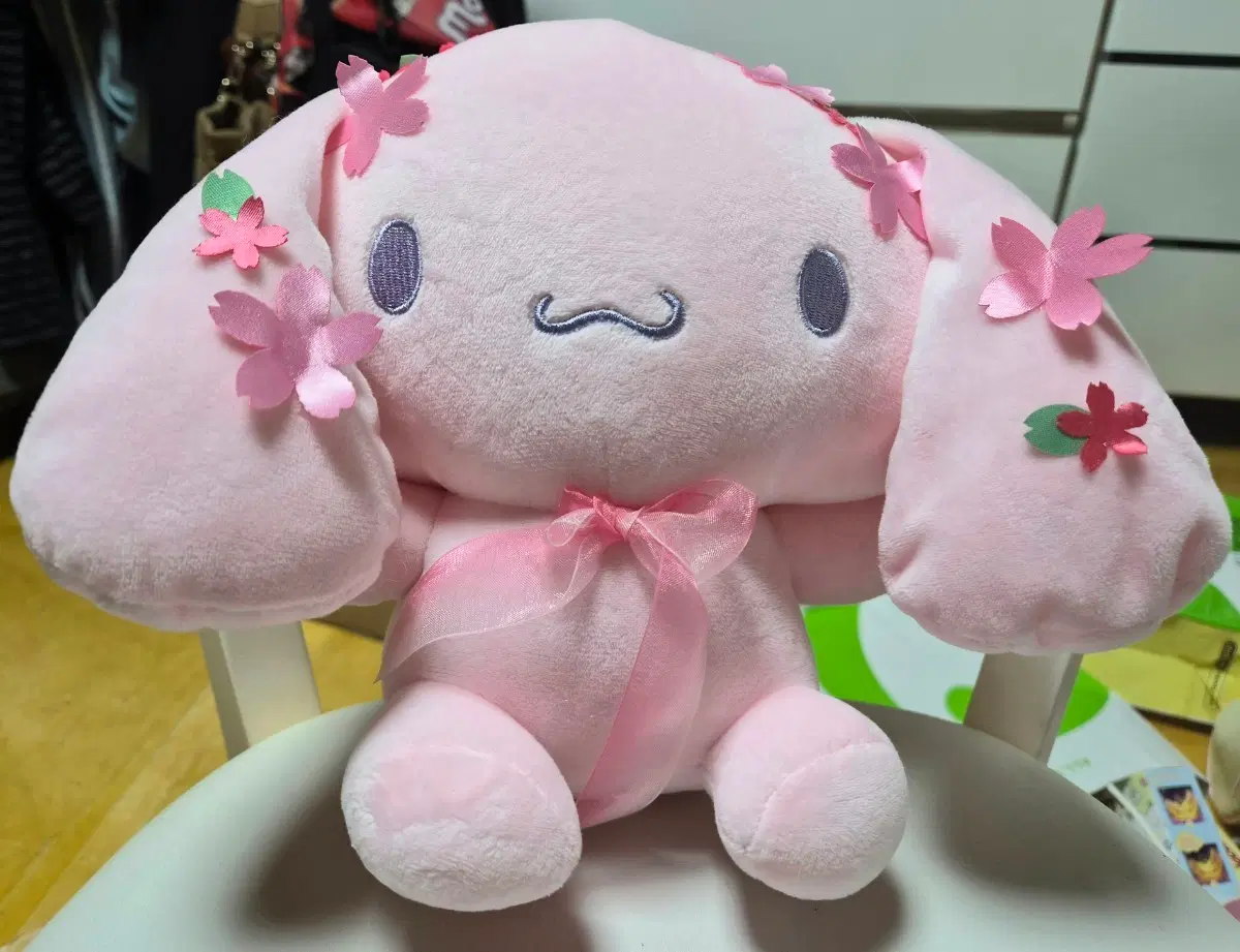 (새상품)산리오 시나모롤 벚꽃 인형