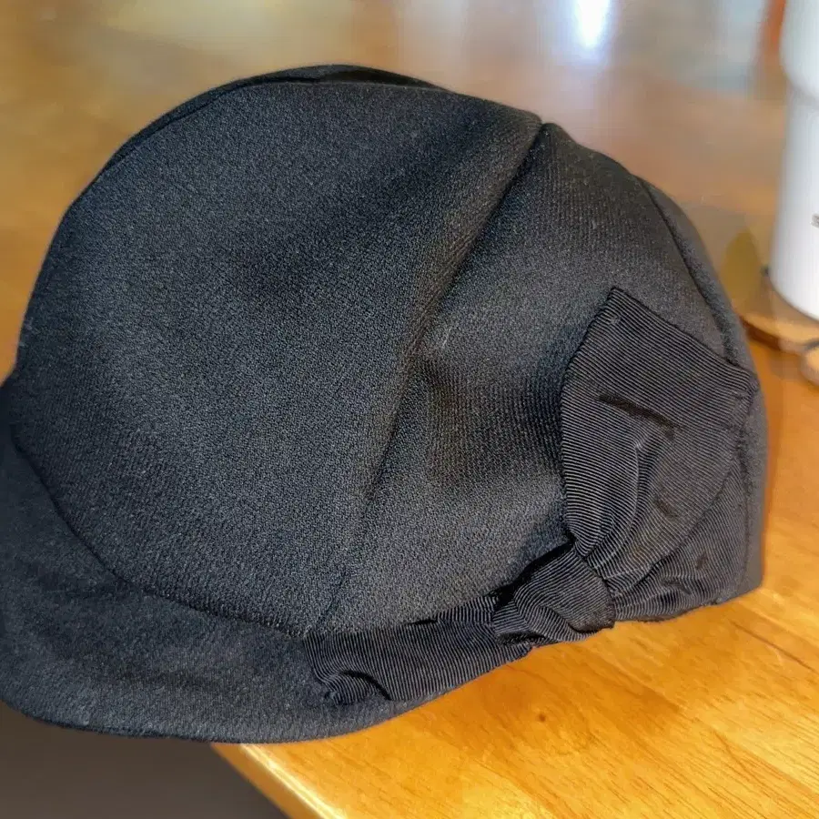 블랙 리본 베레모