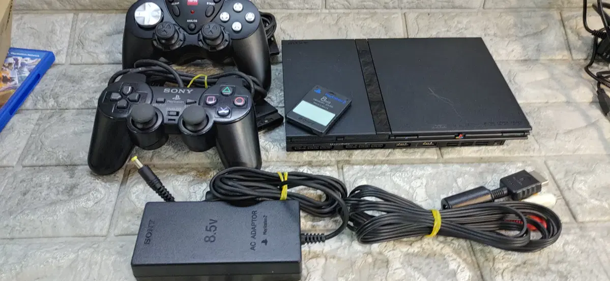 소니 ps2 scph-70005 미니플스 1인셋