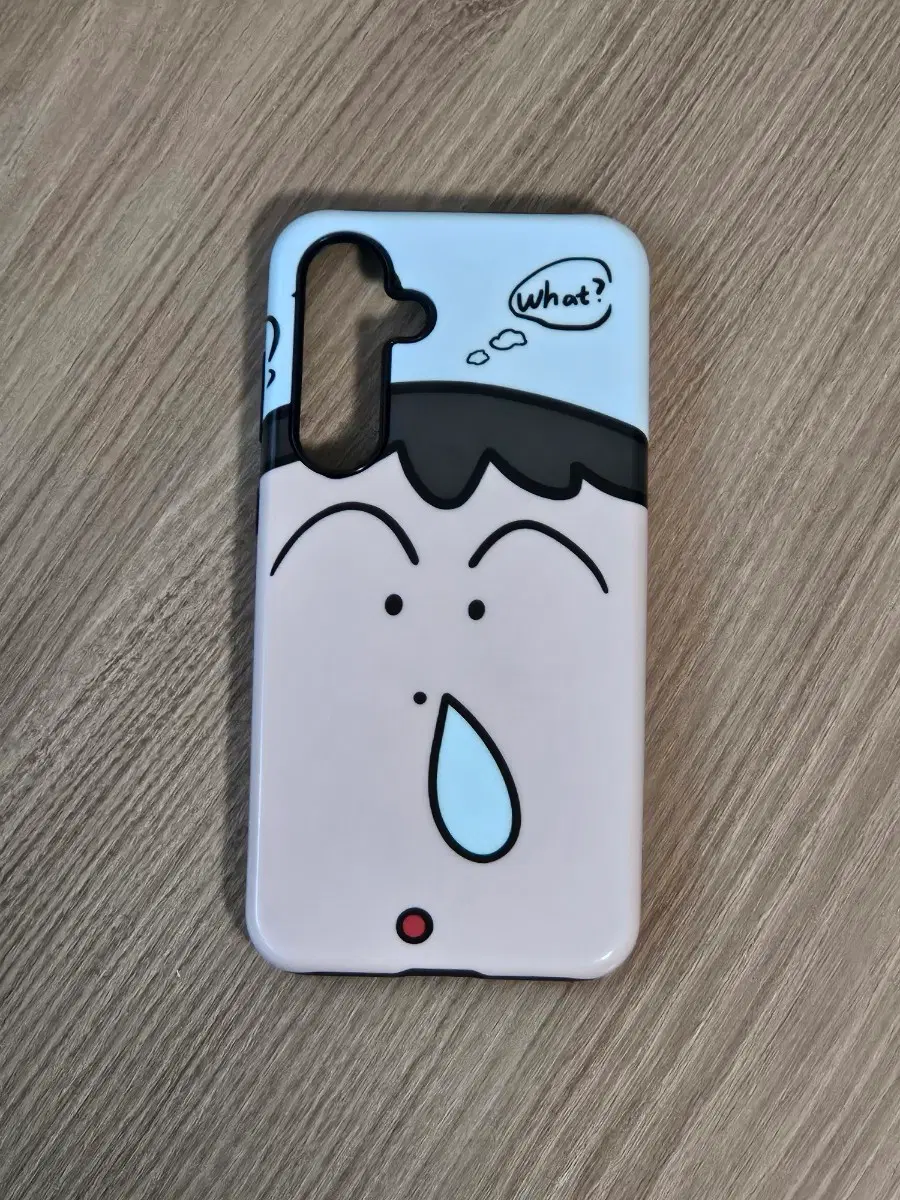 삼성 갤럭시 S24FE 맹구 콧물 핸드폰 케이스 짱구는 못말려 흰둥이 짱아 철수 훈이